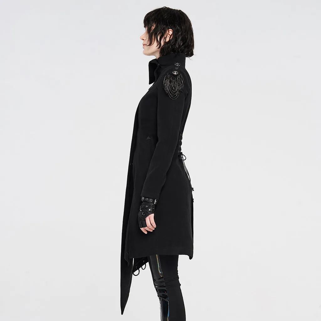 WY-1198ECF Simple Military Uniform Woolen Coat