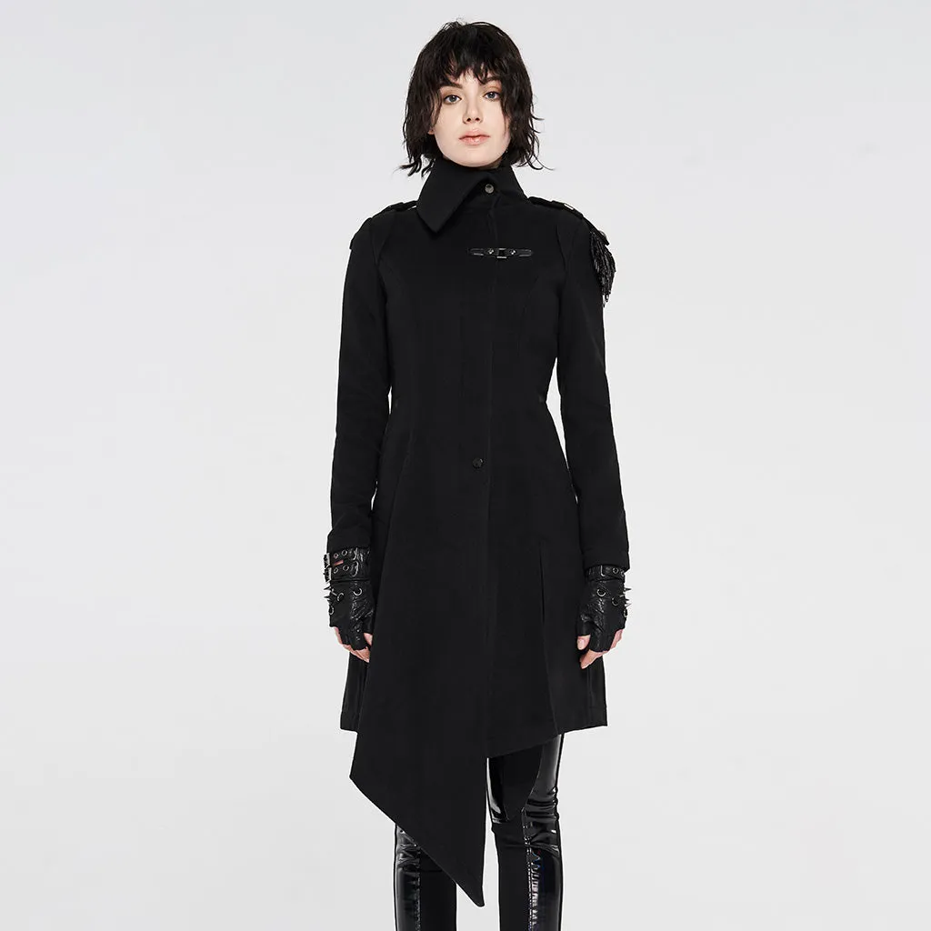WY-1198ECF Simple Military Uniform Woolen Coat