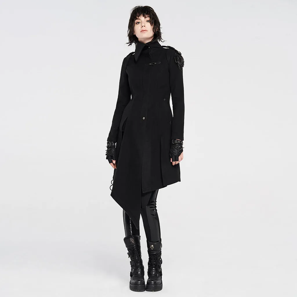 WY-1198ECF Simple Military Uniform Woolen Coat